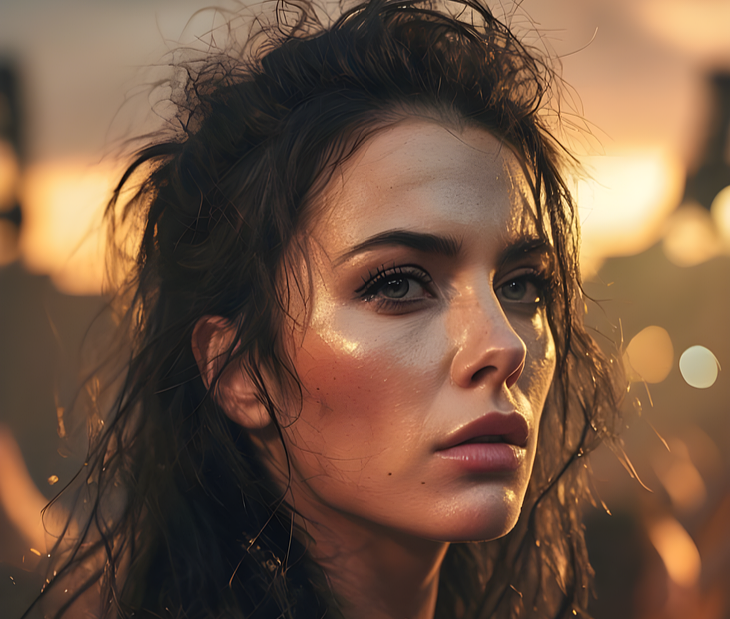 ライブを楽しむメタル女子のイメージ