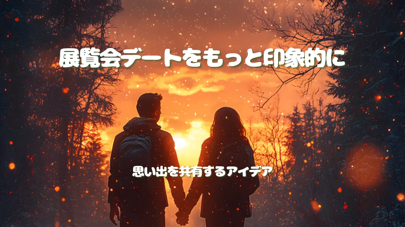 展覧会デートをもっと印象的に｜思い出を共有するアートな過ごし方アイデア